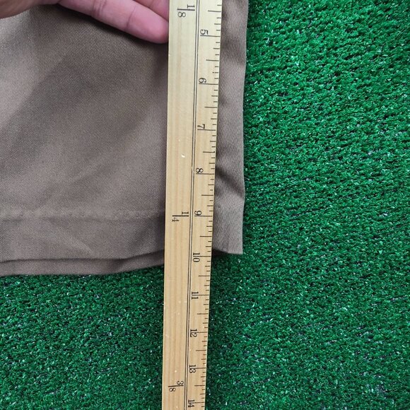 UPS Employee Shorts‎ Mens 34 Brown Short Sleeve Uniform Work Wear 10" Inseam - Picture 2 of 6